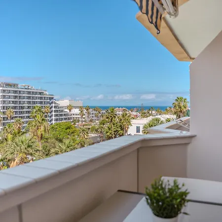 Apartamento Go2tenerife Apart'luna Pool&sea View Playa de las Américas